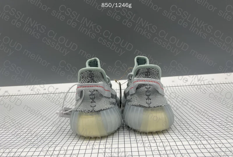 Adidas Yeezy Boost 350 V2 Blue Tint Sneakers 3