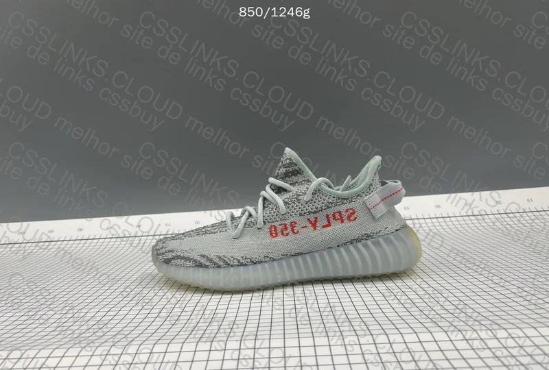 Adidas Yeezy Boost 350 V2 Blue Tint Sneakers 6