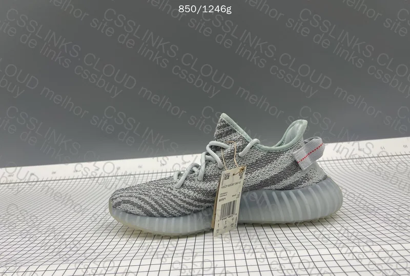 Adidas Yeezy Boost 350 V2 Blue Tint Sneakers 7