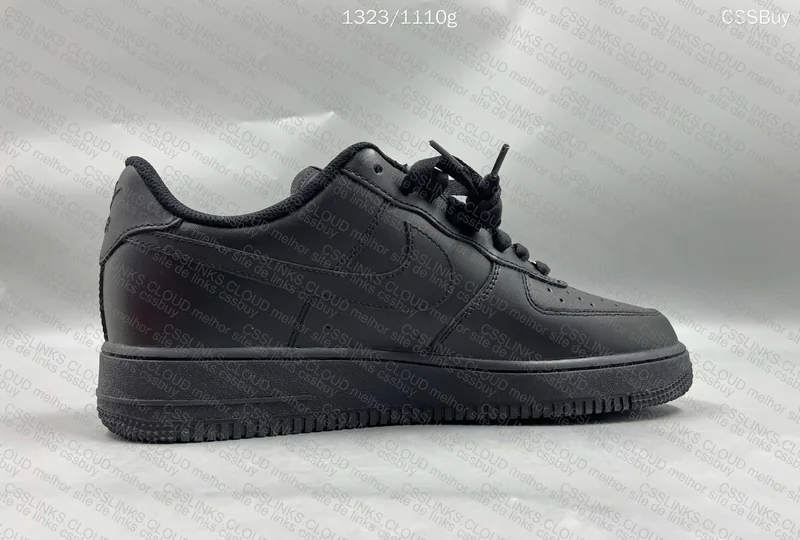 Air Force 1 Black Sneakers 6