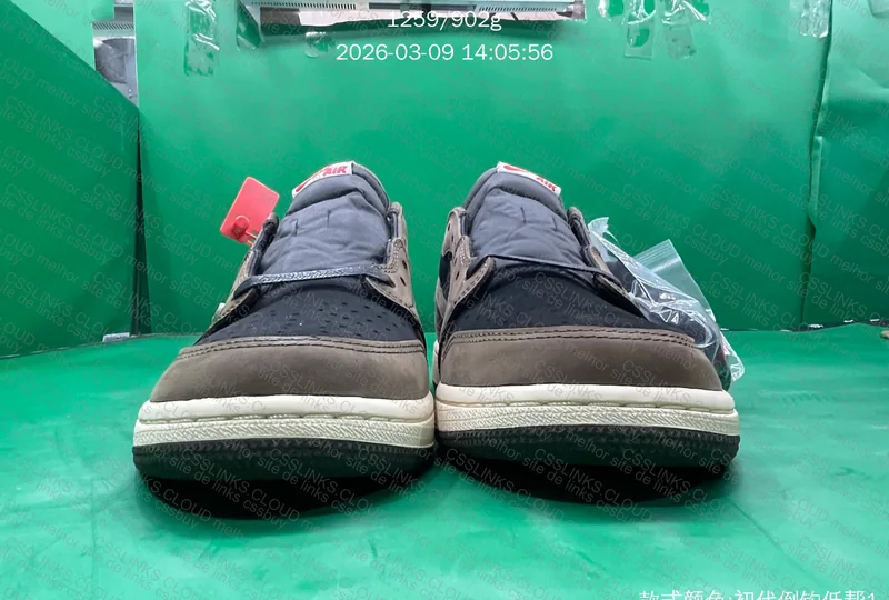 Tênis Air Jordan 1 Low Travis Mocha sale 5