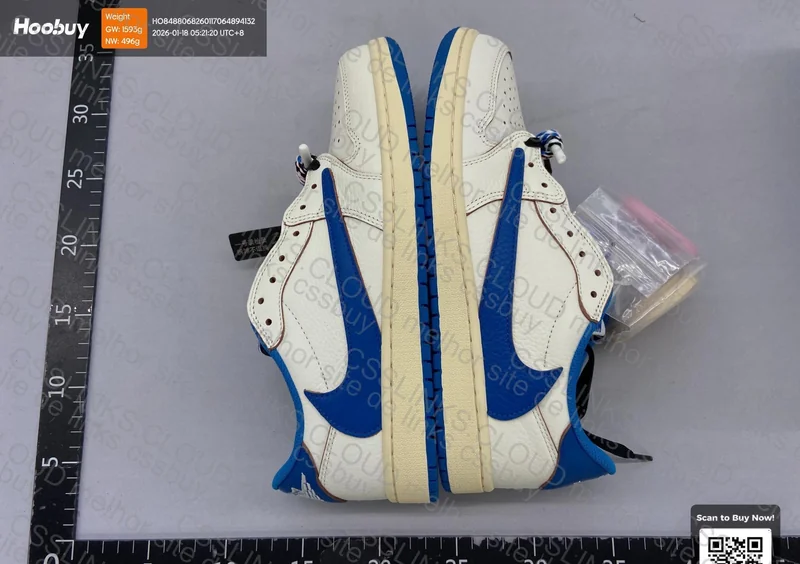 Tênis Air Jordan 1 Low x Travis Scott x Fragment 3