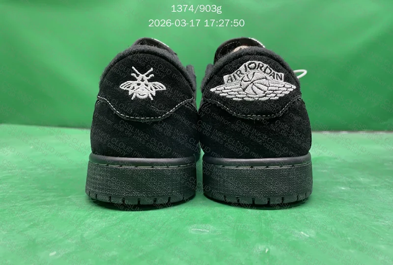 Tenis aj1 black phantom (FQ) 2
