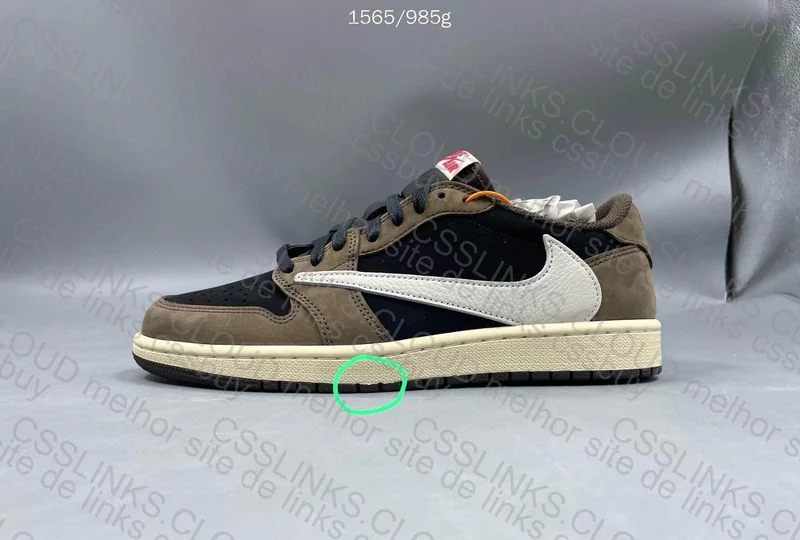 AJ1 Travis Scott Dark Mocha ZOK 2