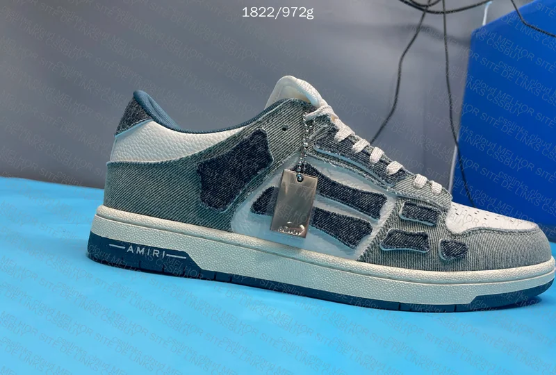 Amiri Skeleton Andy Made Sneakers