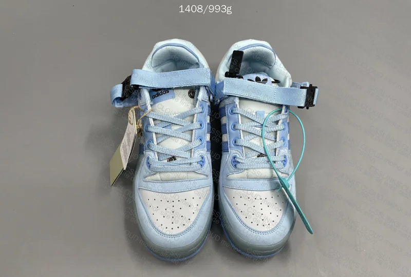 Bad Bunny Blue Sneakers 4