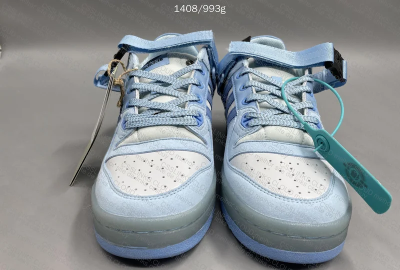 Bad Bunny Blue Sneakers 5