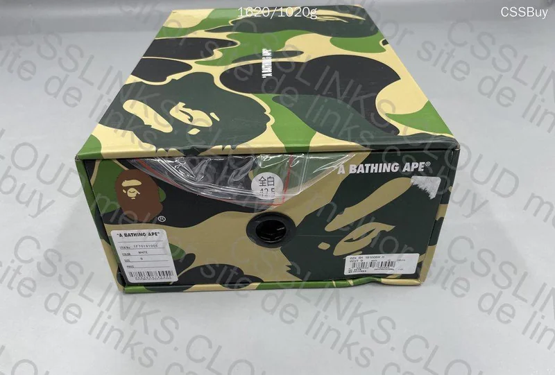 Bape White Sneakers - First Purchase