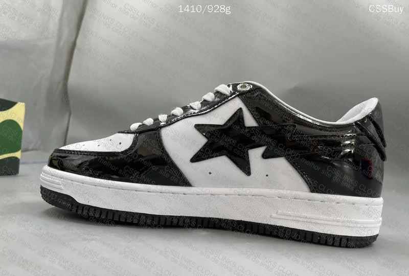 Bapesta Black Sneakers 5