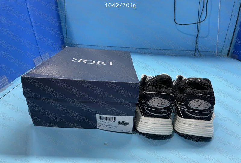 Dior B30 Black and White Sneakers