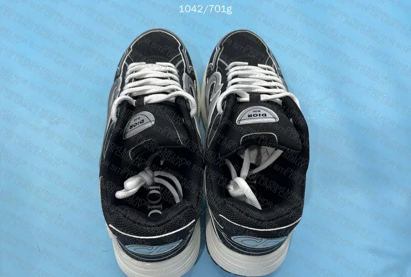 Dior B30 Black and White Sneakers 2