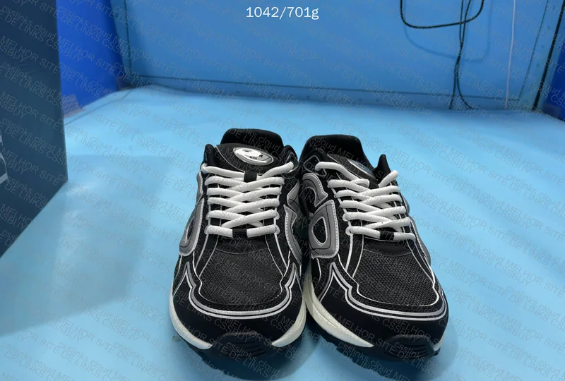 Dior B30 Black and White Sneakers 4