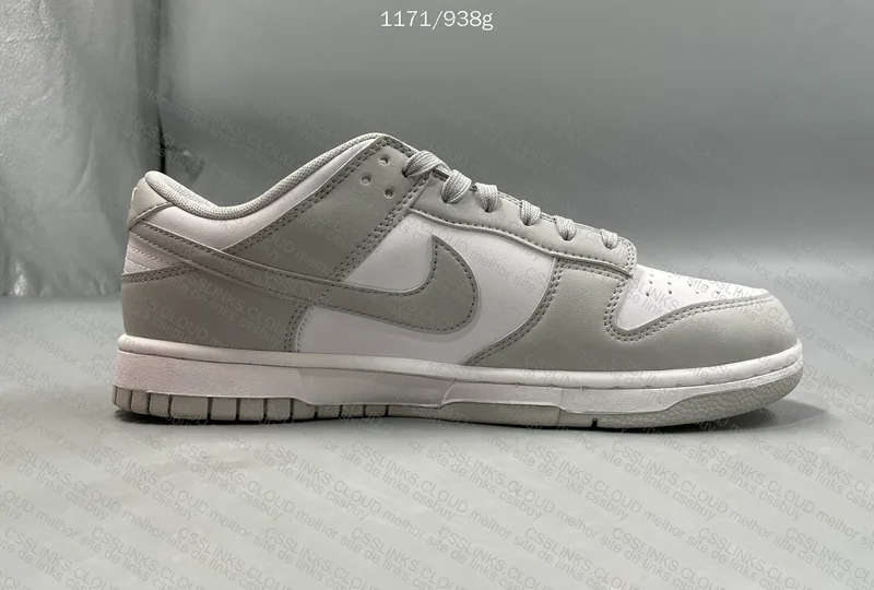 Dunk Low Gray Fog Sneakers 10