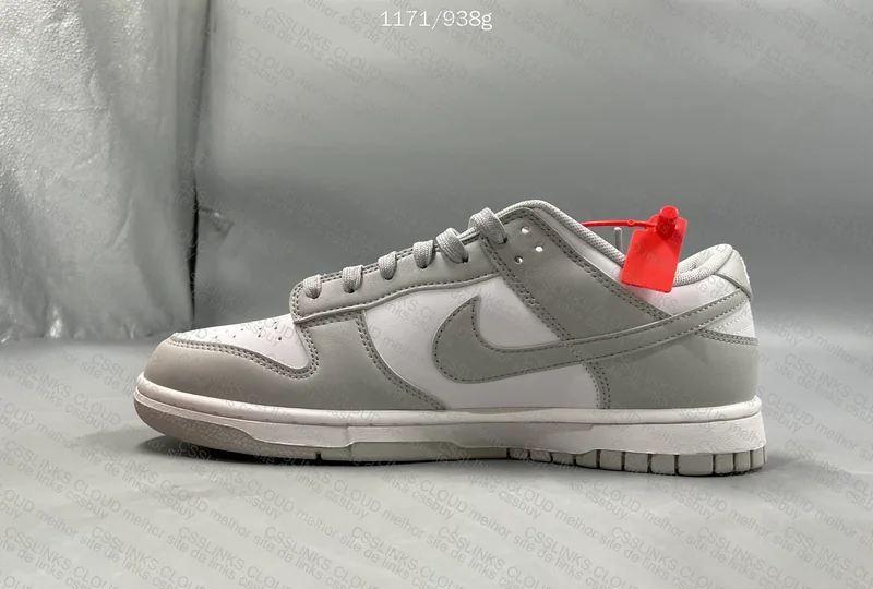 Dunk Low Gray Fog Sneakers 6