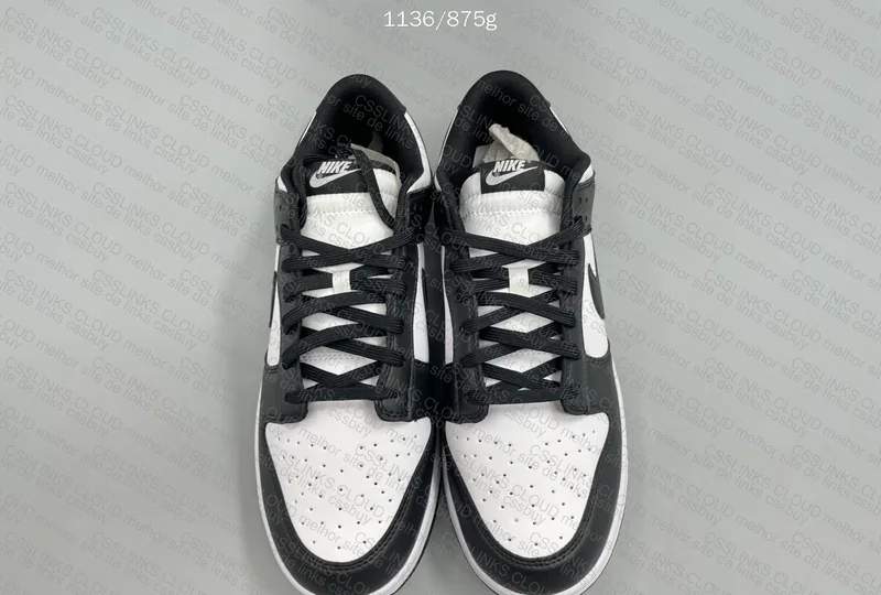 Dunk Panda Black White Sneakers 4