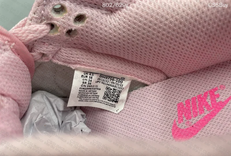 Dunk Pink Sneakers 10