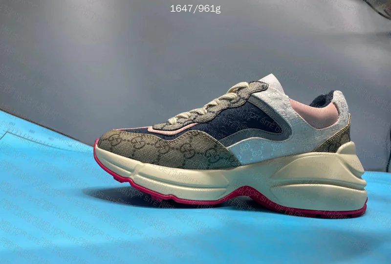 Gucci Canvas GG Rhyton Sneakers 8
