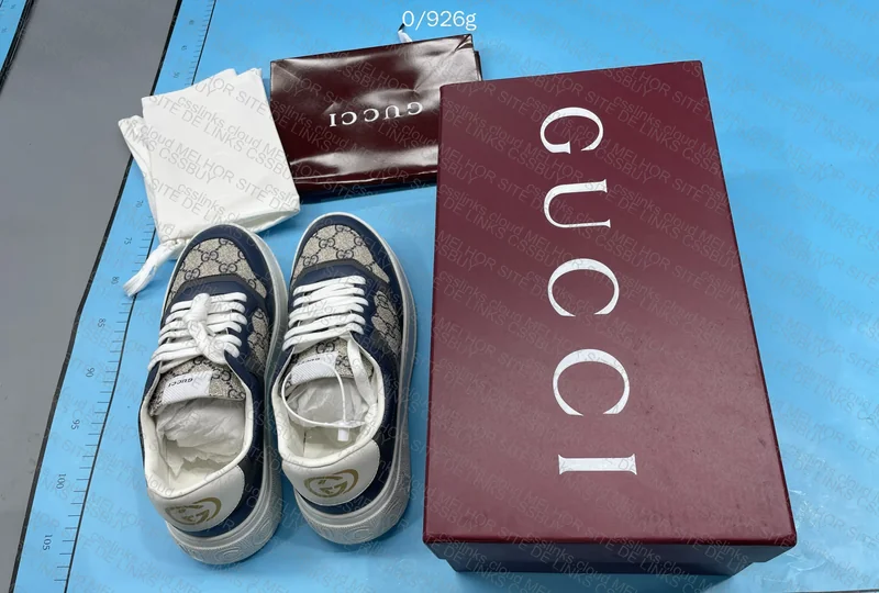Gucci Chunky Blue Sneakers