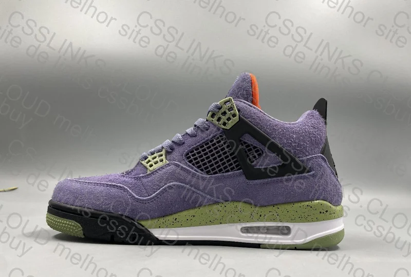 Jordan 4 Canyon Purple Sneakers 2