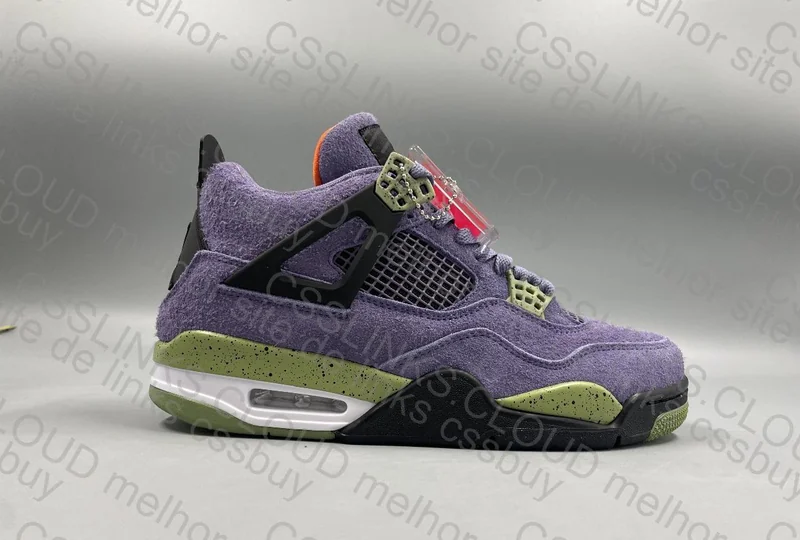 Jordan 4 Canyon Purple Sneakers 3