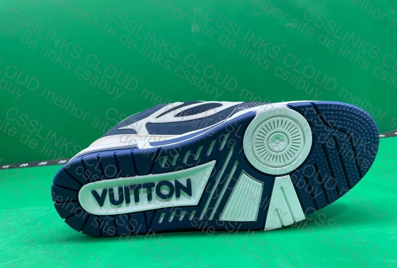 Tênis Louis Vuitton Skate azul 10