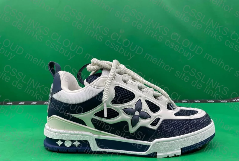 Tênis Louis Vuitton Skate azul 2