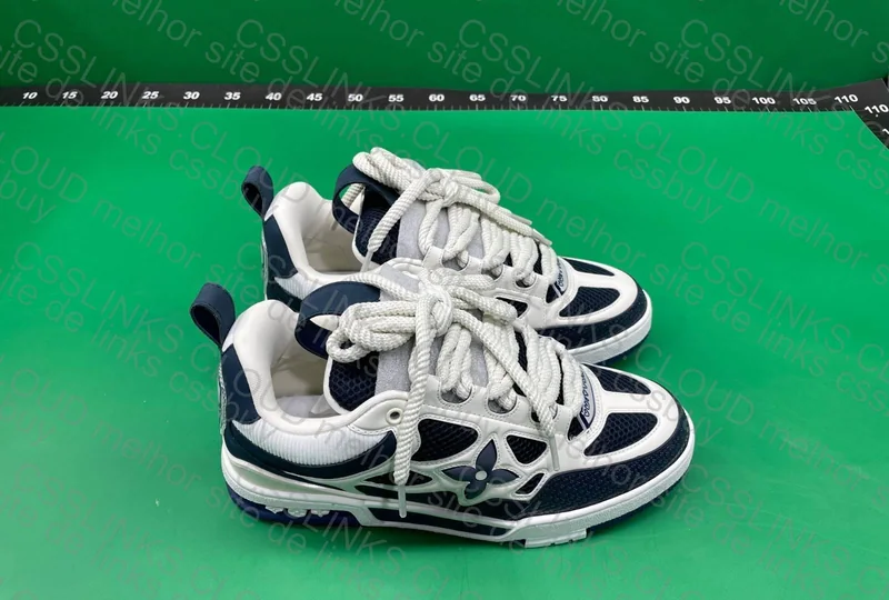 Tênis Louis Vuitton Skate azul 5