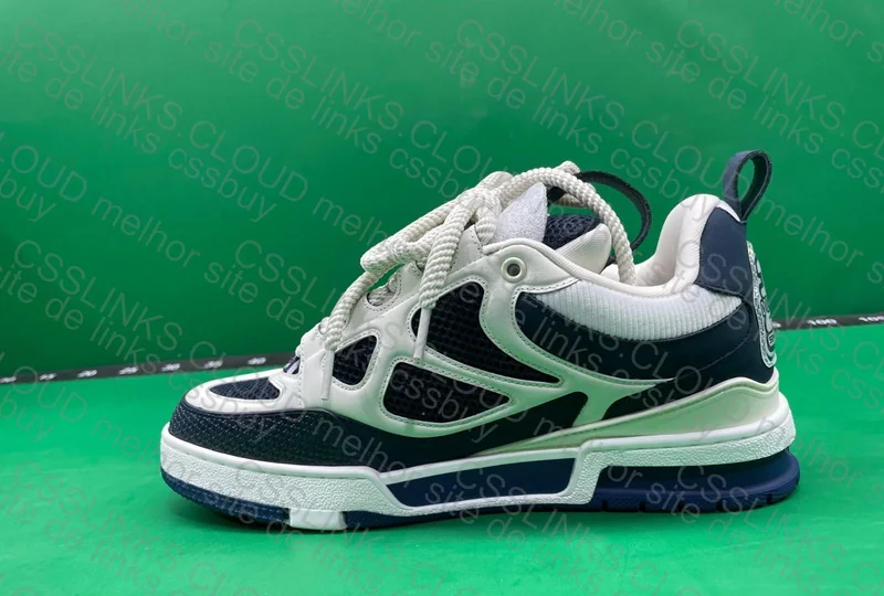 Tênis Louis Vuitton Skate azul 8