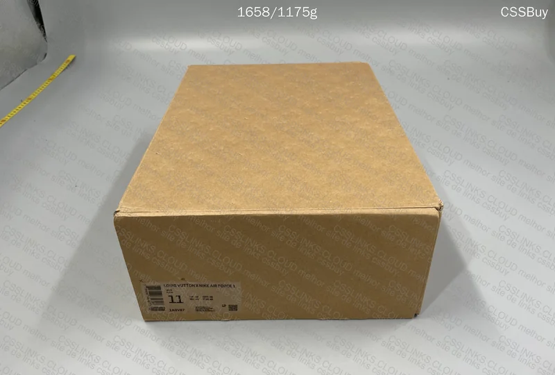 LV Air Force 1 White Sneakers 10