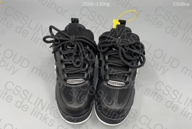 LV Skate 'Black White' Sneakers