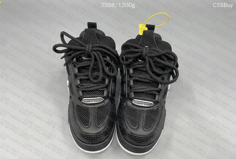 LV Skate 'Black White' Sneakers 2