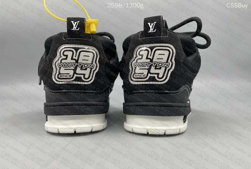 LV Skate 'Black White' Sneakers 3