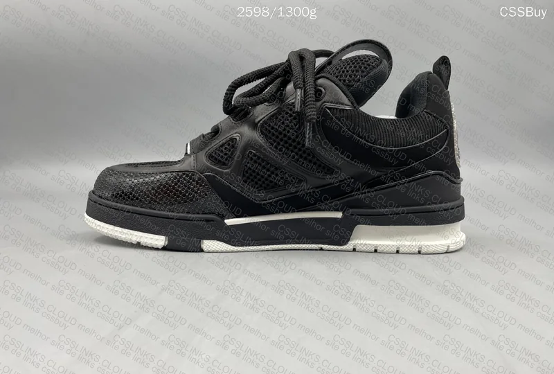 LV Skate 'Black White' Sneakers 5