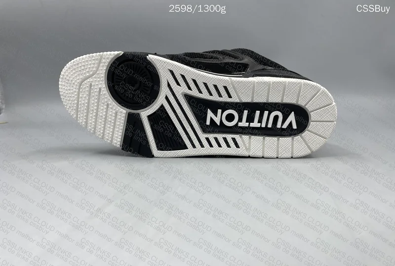 LV Skate 'Black White' Sneakers 6
