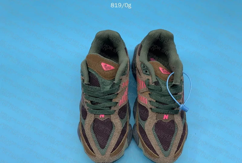 New Balance 9060 Burgundy Pink Sneakers