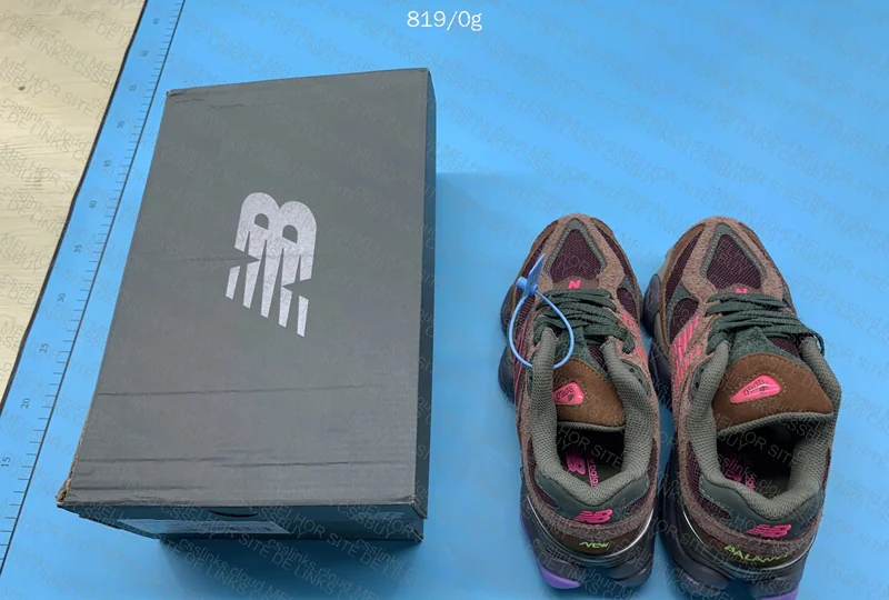 New Balance 9060 Burgundy Pink Sneakers 8