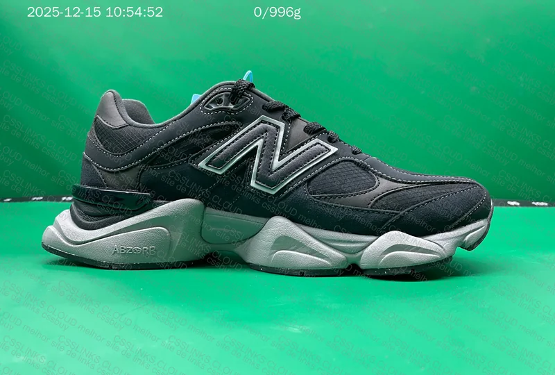 New Balance 9060 Black/Gray Batch C Sneakers 5