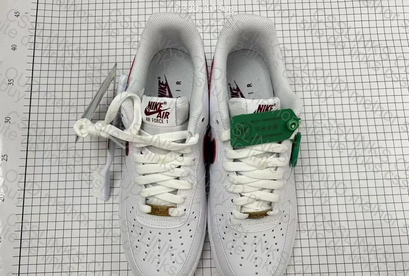 Nike Air Force 1 '07 White and Red