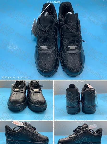 Nike Air Force 1 '07 Black 5