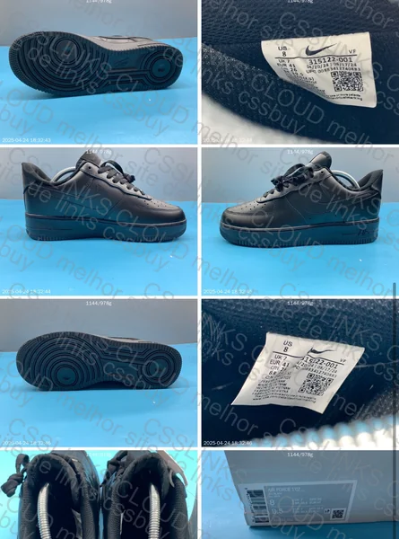Nike Air Force 1 '07 Black 6