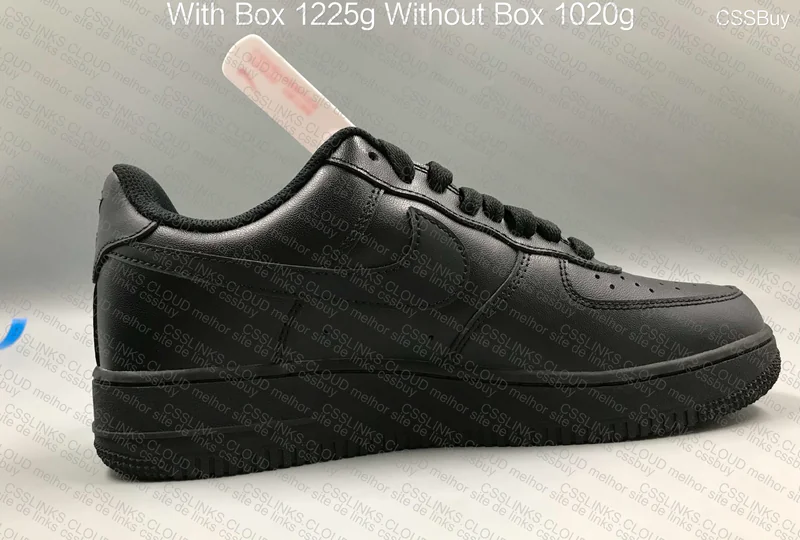 Nike Air Force 1 Black 3