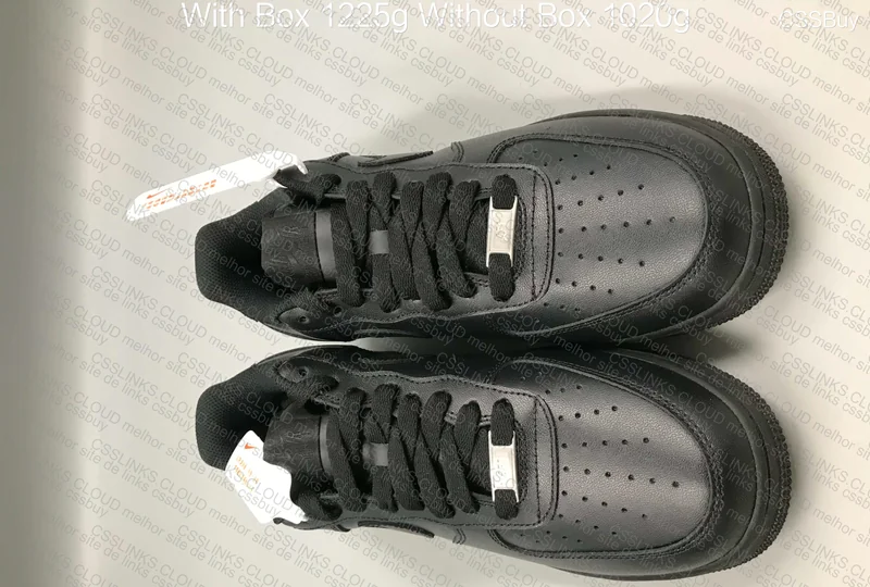 Nike Air Force 1 Black 5