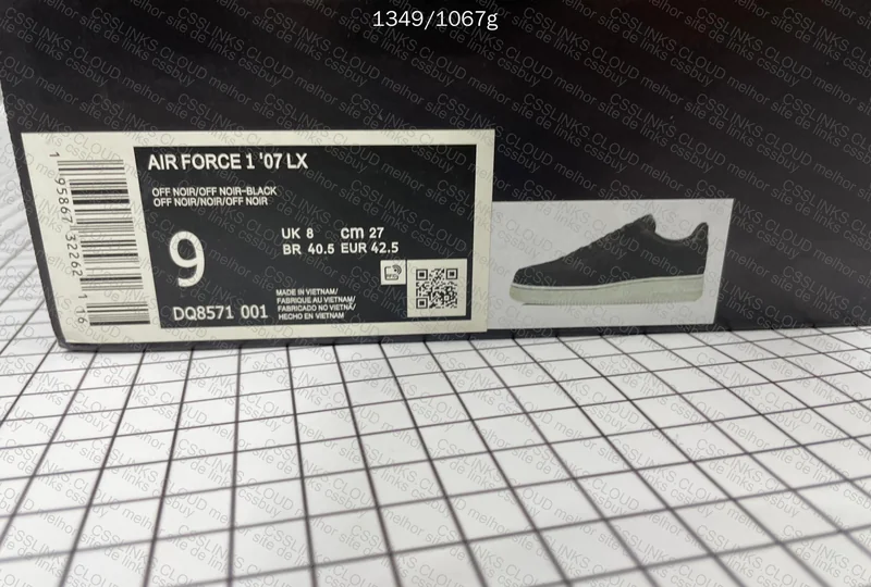 Nike Air Force 1 Low LX 'Off-Noir' 3