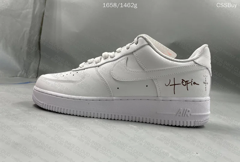 Nike Air Force 1 Low White (Travis Scott Cactus Jack Utopia Edition) 3