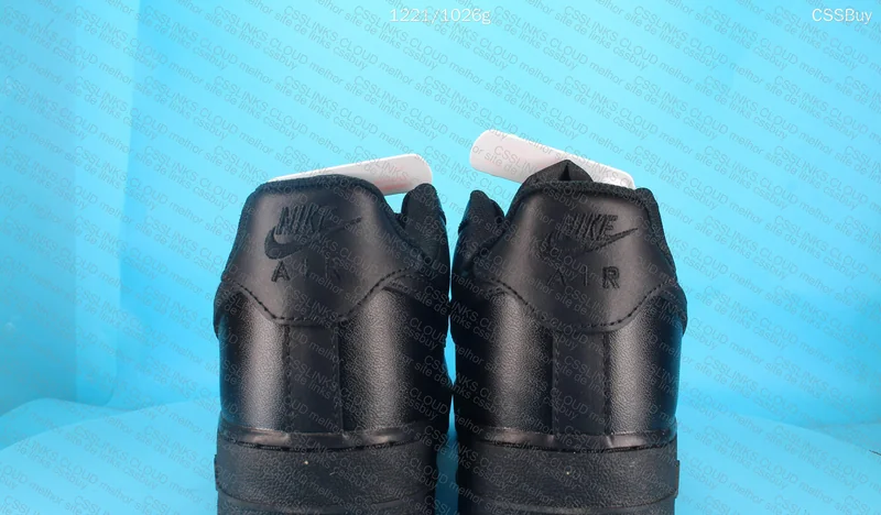 Nike Air Force 1 Black 3
