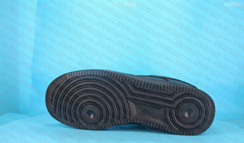 Nike Air Force 1 Black 7
