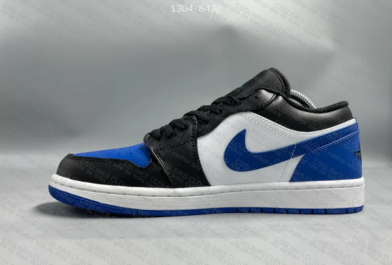 Nike Air Jordan 1 Low Alternate Royal Toe 7