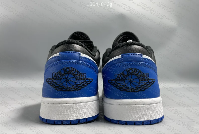 Nike Air Jordan 1 Low Alternate Royal Toe 8
