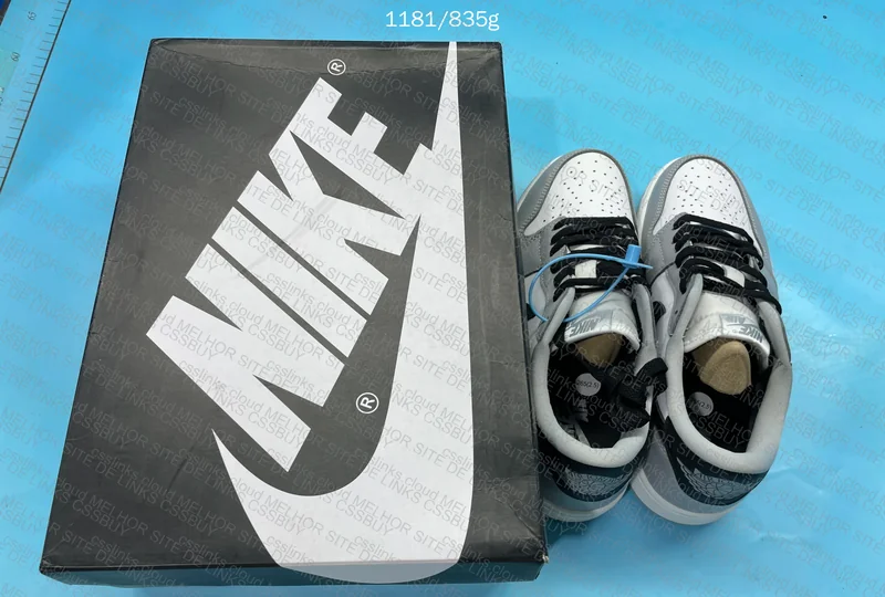 Nike Air Jordan 1 Low Og Wolf Grey And White