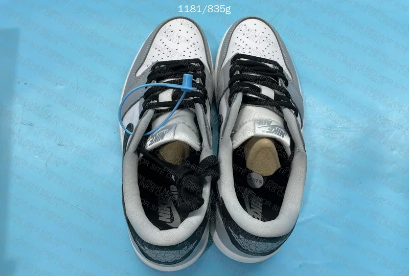 Nike Air Jordan 1 Low Og Wolf Grey And White 4